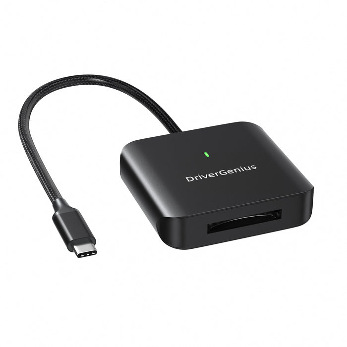 DriverGenius 10Gbps USB Type-C CFexpress Type-B Card Reader (HB093)