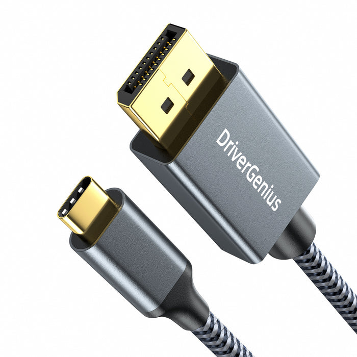 DriverGenius 1.8m 8K USB-C to DisplayPort Adapter - M/M, UCDP-8K14-I