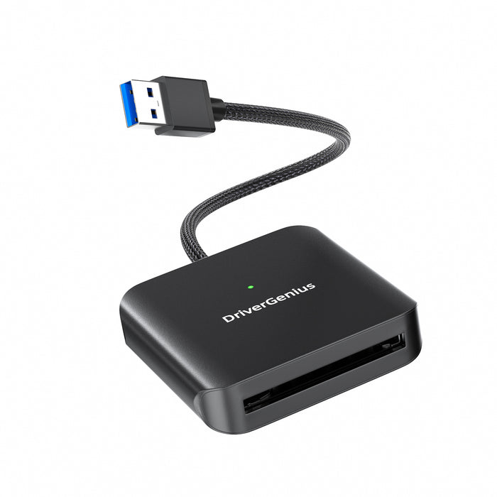 DriverGenius HB083-A CFast 2.0 カード対応リーダー&ライター USB Type-A接続 USB 3.0対応