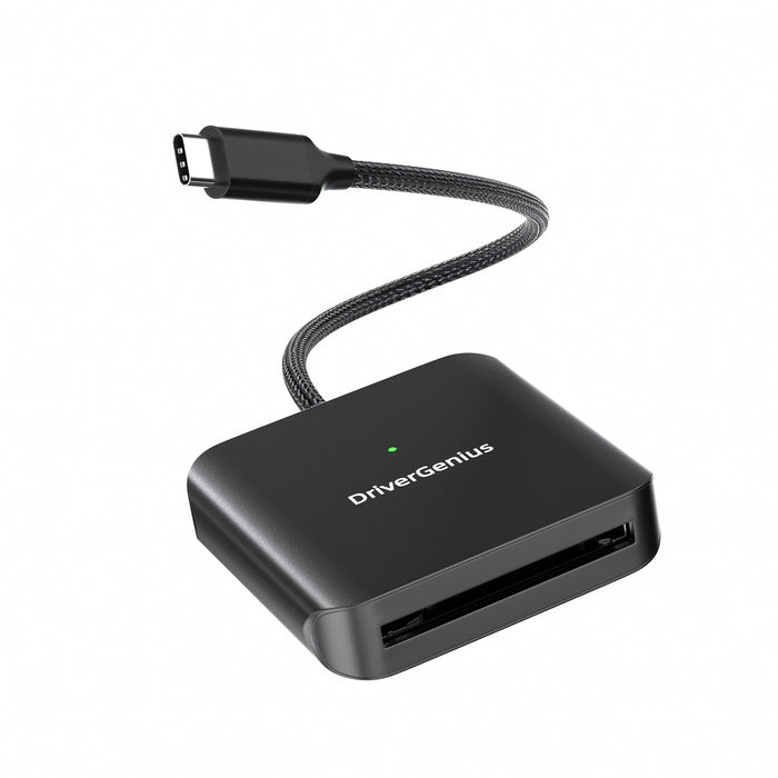 DriverGenius HB083-C CFast 2.0 カード対応リーダー&ライター USB Type-C接続 USB 3.0対応