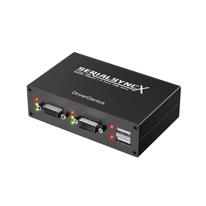 DriverGenius SerialSyncX Industrial Dual RS232 USB Serial Adapter