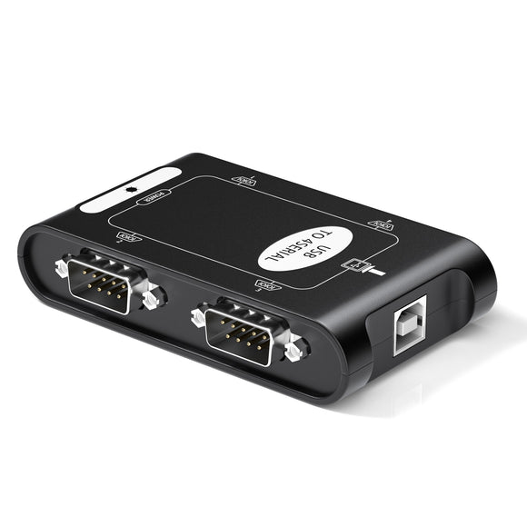 DriverGenius 4XRS232-B 4 Port USB to Serial Adapter Hub (Windows 11, Linux Only)