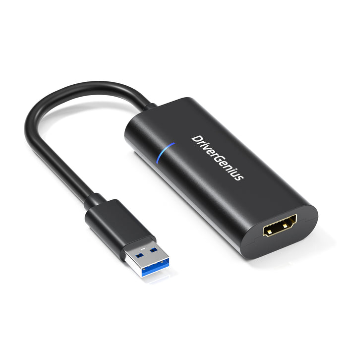 DriverGenius ViewX Uni USB 3.0 to HDMI Converter - 1080p External Graphics Video Card, Windows 11 / macOS 15 (HD00007)