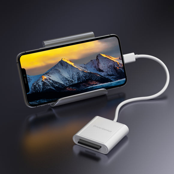 DriverGenius HB002 USB Type-C SD / microSD Card Reader