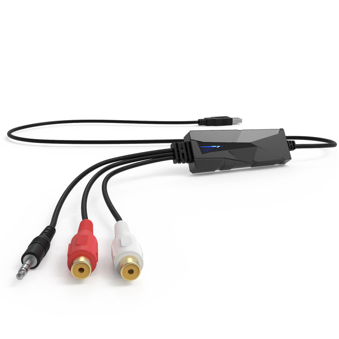 VTOP USB 2.0 Audio Grabber - Digital Audio Capture Card/Kassette MP3 Konverter/CD Mp3 Recorder