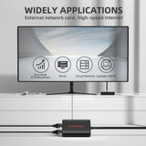 DriverGenius CU200 Adattatore USB 3.0 a doppia porta Ethernet Gigabit NIC - Windows 11 & macOS 11