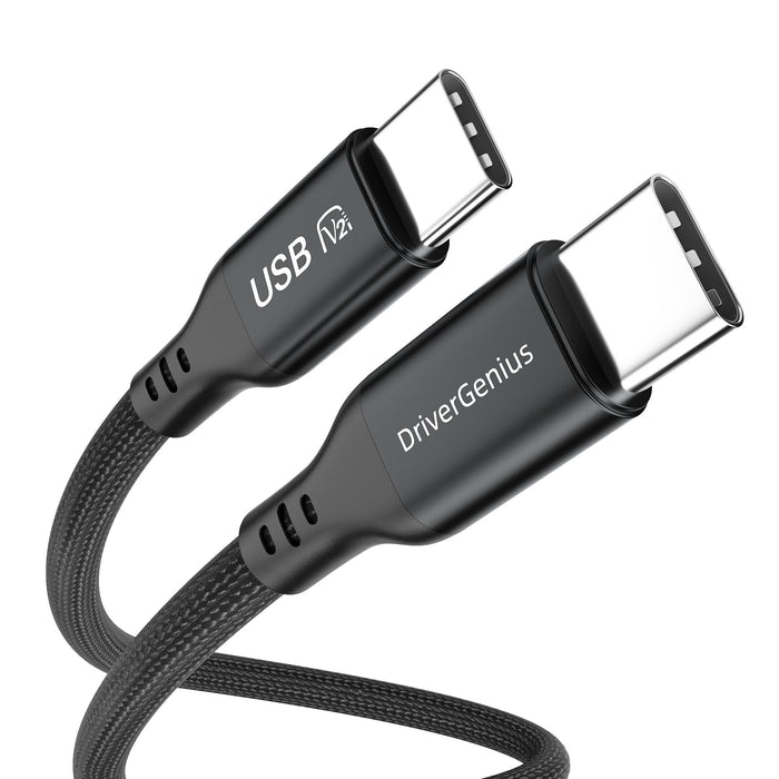 DriverGenius UC100-20G Thunderbolt 3 (20Gbps) USB-C Cable