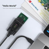 DriverGenius USB232A-B | USB auf Seriell RS232 DB9 9 Pin COM Port Konverter Kabel