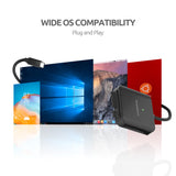 DriverGenius HB080 USB-C 3.2 Gen 1 UHS-II SD / microSD4.0 Card Reader for DLSR Camera