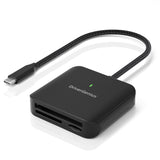 DriverGenius HB080 USB-C 3.2 Gen 1 UHS-II SD / microSD4.0 Card Reader for DLSR Camera