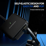 DriverGenius HB080 USB-C 3.2 Gen 1 UHS-II SD / microSD4.0 Card Reader for DLSR Camera